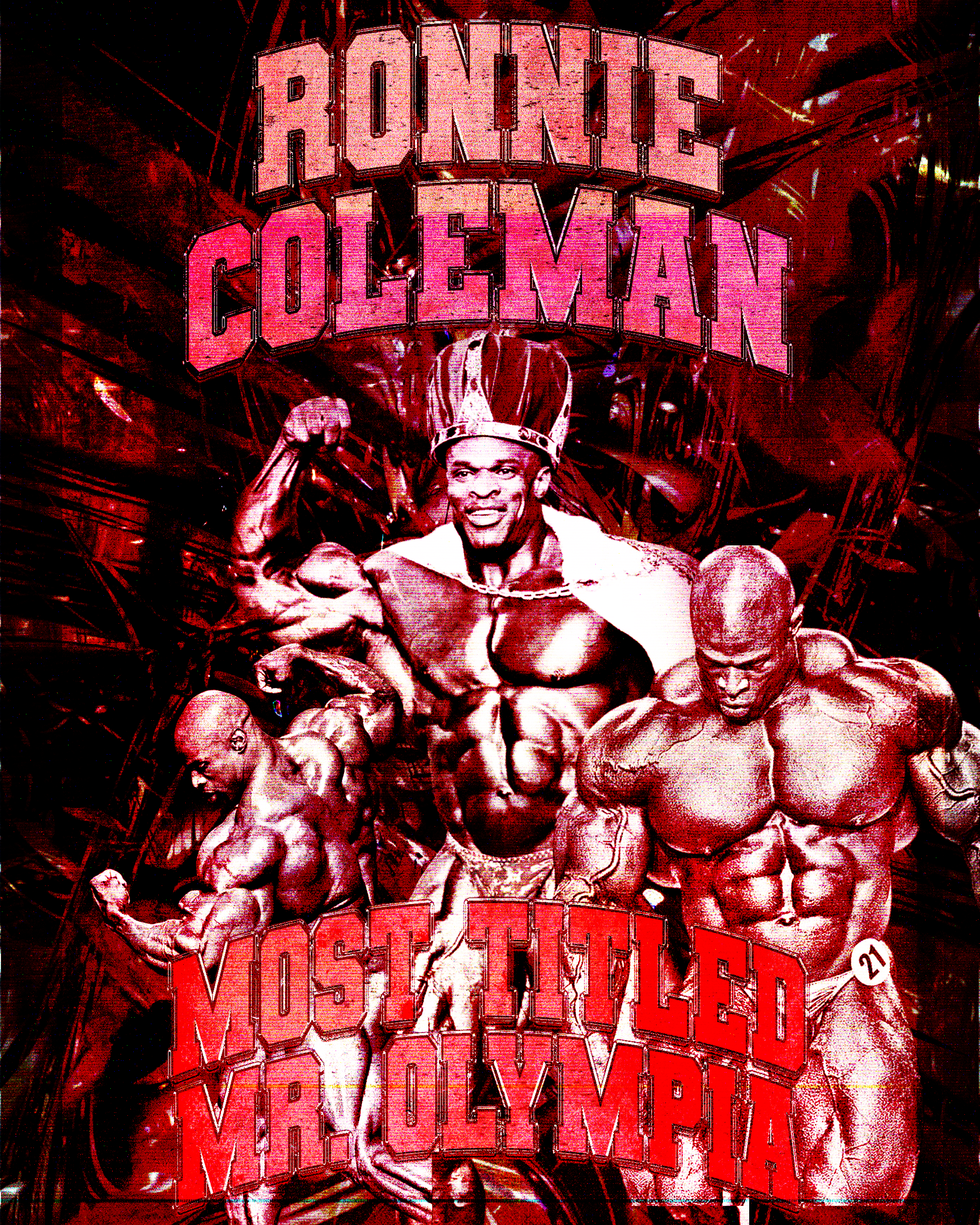 Ronnie Coleman Flag